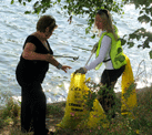 Trail Cleanup along the ship chanel